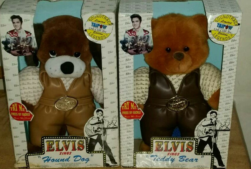 elvis bears singing teddy bear